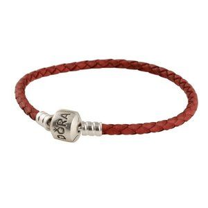 Pandora - Leather Bracelet - Brown